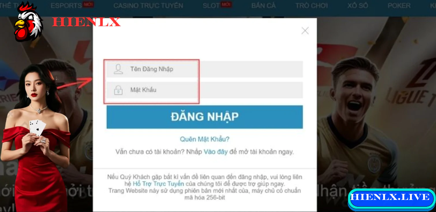 Cách khắc phục lỗi khi không đăng nhập được HIENLX 