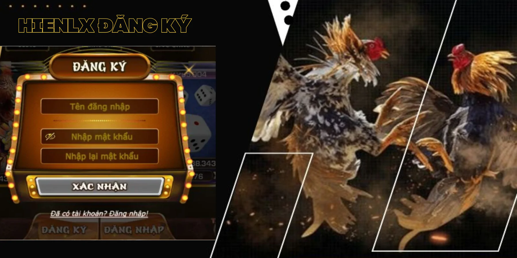 Hướng dẫn đăng ký, đăng nhập và quản lý tài khoản Hienlx.live